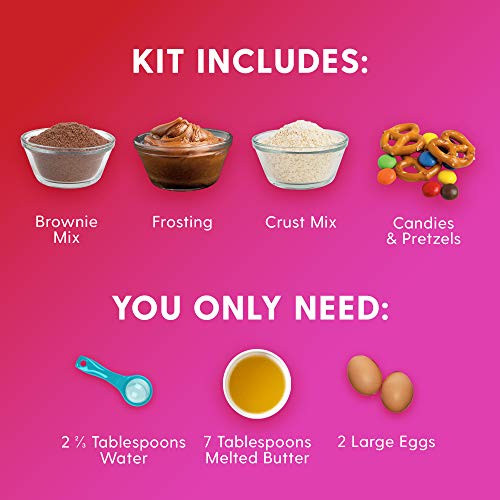 Duncan Hines Epic Kit, Salted Caramel Brownie Mix Kit, 32.16 Oz.