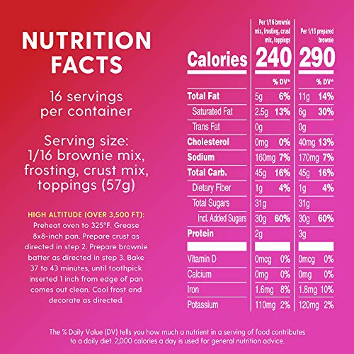 Duncan Hines Epic Kit, Salted Caramel Brownie Mix Kit, 32.16 Oz.