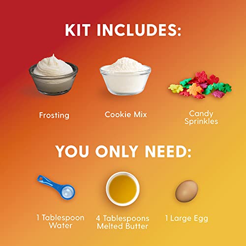 Duncan Hines Epic Pumpkin Spice Flavored Cookie Baking Kit, 20.1...