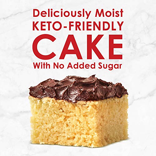 Duncan Hines Keto Friendly Classic Yellow Cake Mix, Gluten Free,