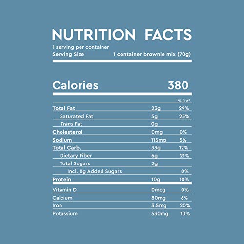 Duncan Hines Keto Friendly Dessert Cups Walnut Fudge Brownie Mix