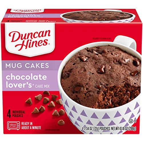 Duncan Hines Perfect Size For One, Chocolate Lovers, 10.16 Oz