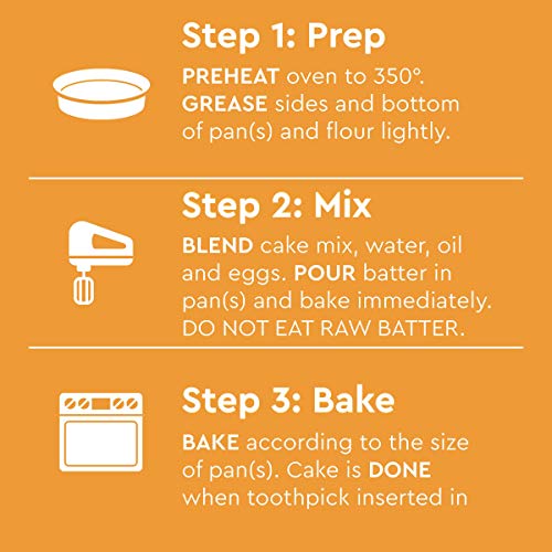 Duncan Hines Signature Perfectly Moist Orange Supreme Cake Mix,