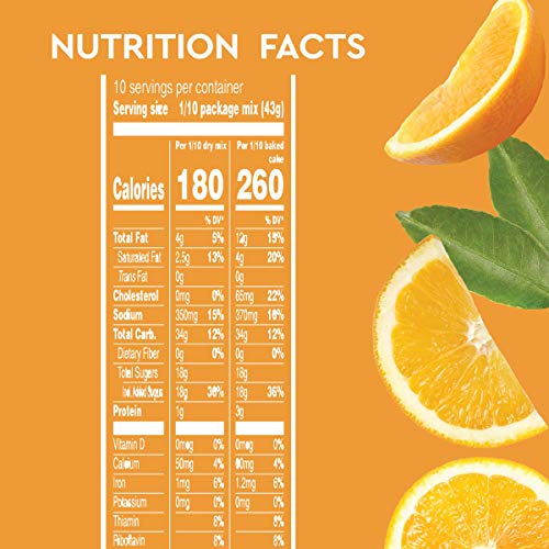 Duncan Hines Signature Perfectly Moist Orange Supreme Cake Mix,