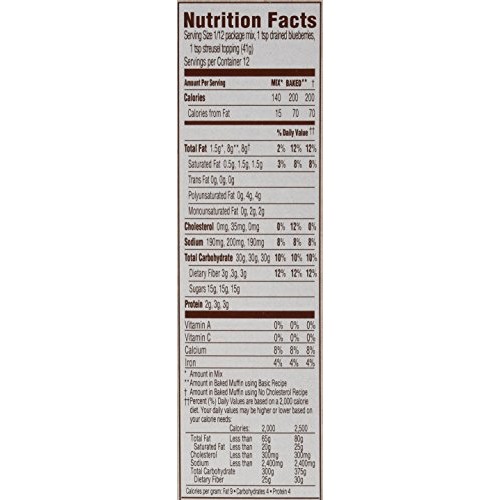 Duncan Hines Simple Mornings Muffin Mix - Blueberry Streusel - 2