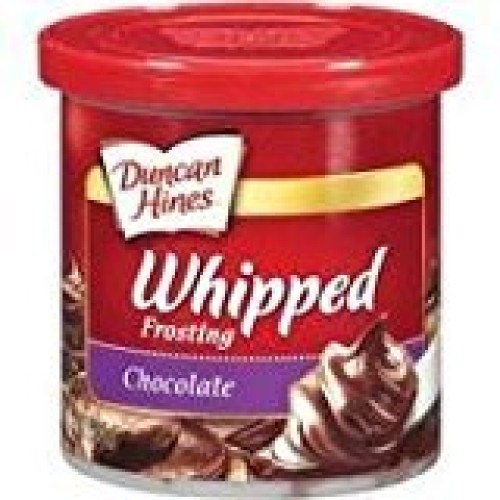 Duncan Hines, Whipped Chocolate Frosting, 14oz Tub Pack of 3
