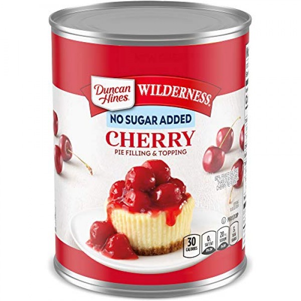 Duncan Hines Wilderness No Sugar Added Pie Filling & Topping, Ch...