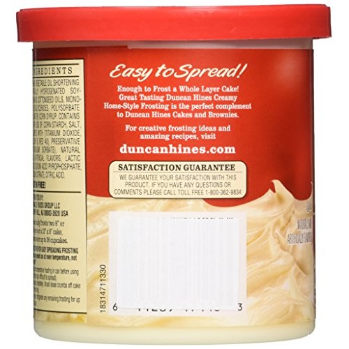 Duncan Hines Creamy Home Style Cream Cheese Frosting 16Oz - 2 Co