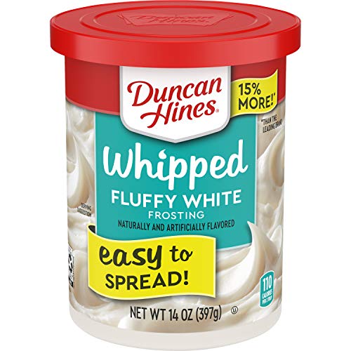Duncan Hines Whipped Frosting, Fluffy White, 14 Oz.