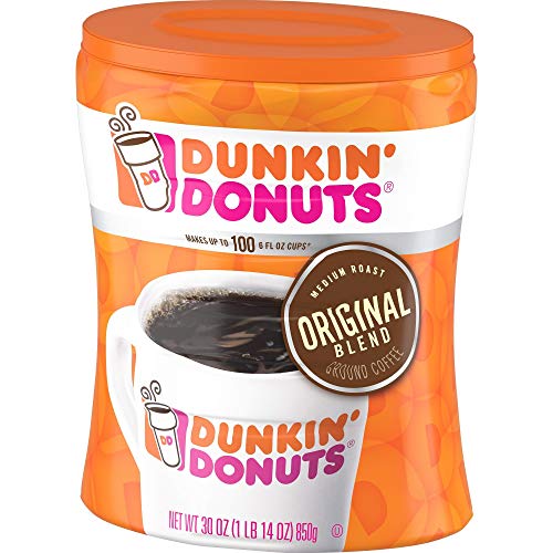 3-Pack Dunkin Donuts Original Blend Ground Coffee, Medium Roast