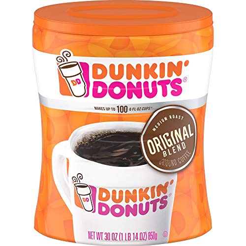 3-Pack Dunkin Donuts Original Blend Ground Coffee, Medium Roast