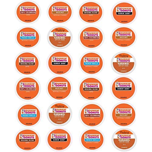 24 Count - Variety Pack Of Dunkin Donuts Coffee K Cups For All K