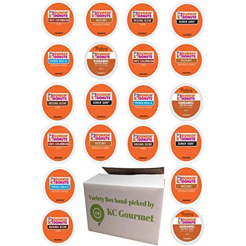 24 Count - Variety Pack Of Dunkin Donuts Coffee K Cups For All K