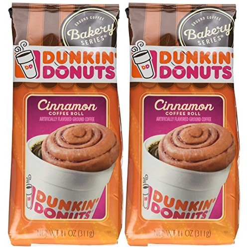 Dunkin Donuts Bakery Series, Cinnamon Coffee Roll Ground Coffee Dunkin Donuts Bakery Series, Cinnamon Coffee Roll Ground Coffee
