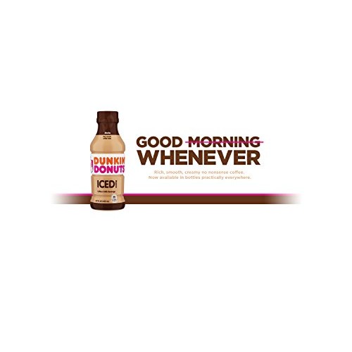 Dunkin Donuts Mocha Iced Coffee Bottle, 13.7 fl oz