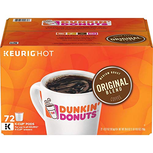 Dunkin Donuts Original Blend 72 K-Cups