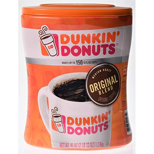 Dunkin Donuts Original Blend Ground Coffee Medium Roast Net Wt