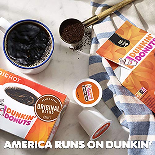 Dunkin Donuts Original Blend Medium Roast Coffee, 60 K Cups For