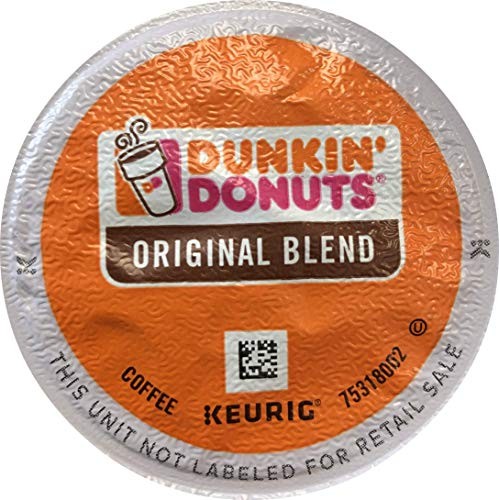 Dunkin Donuts Original K-Cup Pods, Original Blend, 24 Count Pac