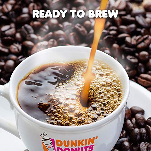 Dunkin Hazelnut Flavored Ground Coffee, 12 Ounces Packaging Ma