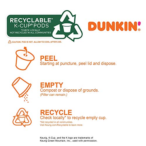 Dunkin Original Blend Medium Roast Coffee, 128 K Cups For Keuri