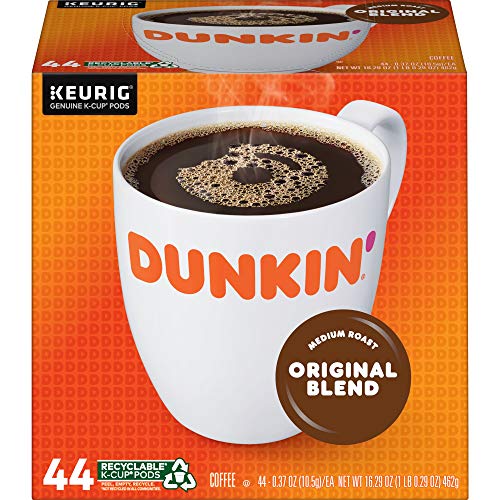 Dunkin Original Blend Medium Roast Coffee, 176 Keurig K-Cup Pods Dunkin Original Blend Medium Roast Coffee, 176 Keurig K-Cup Pods