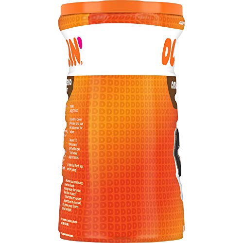 Dunkin Original Blend Medium Roast Ground Coffee Canister, 30 O