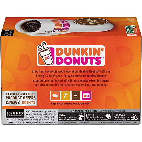 Dunkin Donuts Original Blend Whole Bean Coffee, Medium Roast, 1