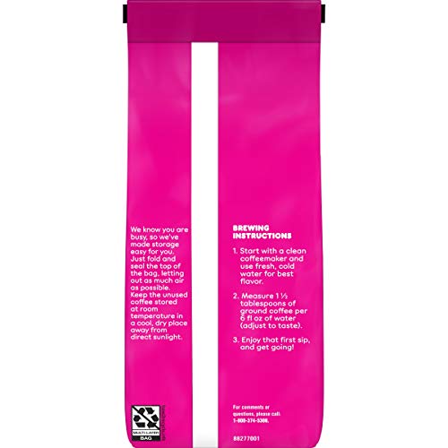 Dunkin White Chocolate Peppermint Flavored Ground Coffee, 11 Ou