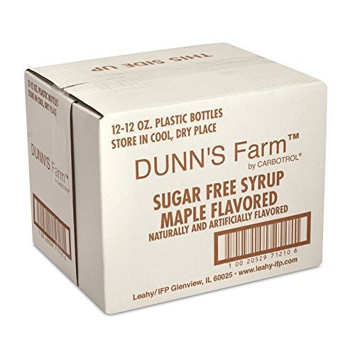 Low Calorie Dunns Farm Maple Pancake Syrup, 12 Ounce - 12 Case