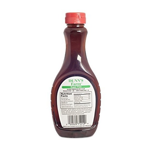 Low Calorie Dunns Farm Maple Pancake Syrup, 12 Ounce - 12 Case