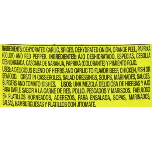 Durkee 100% Salt Free Garlic and Herb Seasoning, 18 Ounce