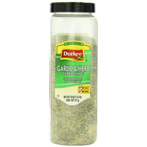 Durkee 100% Salt Free Garlic and Herb Seasoning, 18 Ounce