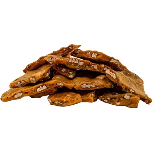 Oklahomas #1 voted Pecan Brittle 8 oz Buttery, Nutty, Sweet a...
