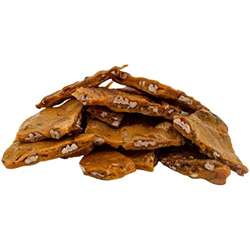 Oklahomas #1 voted Pecan Brittle 8 oz Buttery, Nutty, Sweet a...