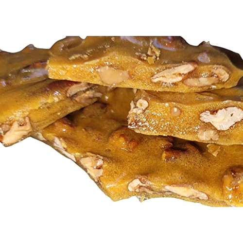 Oklahomas #1 voted Pecan Brittle 8 oz Buttery, Nutty, Sweet a...