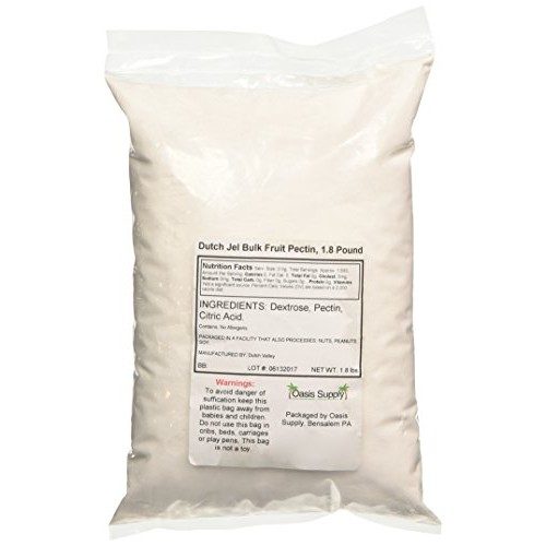 Dutch Jel Bulk Fruit Pectin, 1.8 Pound