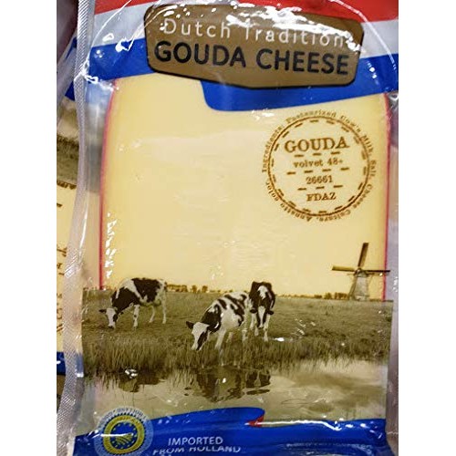 Dutch Tradition Gouda Cheese 2Lb X 2 Pcs Total ~4Lb
