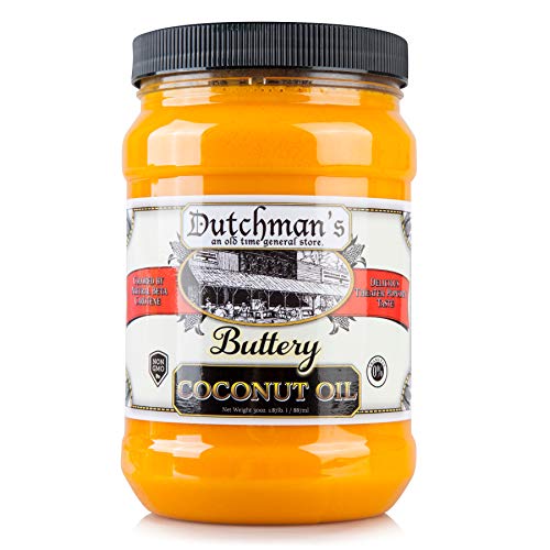 Dutchman’S Popcorn Coconut Oil Butter Flavored Oil, Colored With