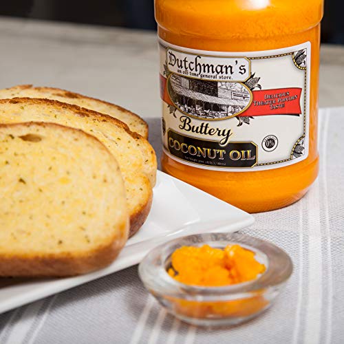 Dutchman’S Popcorn Coconut Oil Butter Flavored Oil, Colored With