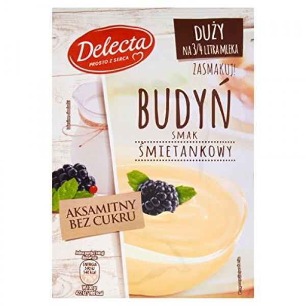 Delecta Cream Pudding Mix 5-pack 5x64g/5x2.3oz