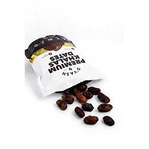 Dvash Premium Khalas Dates| Vegan, Kosher, Gluten Free, Non-GMO...