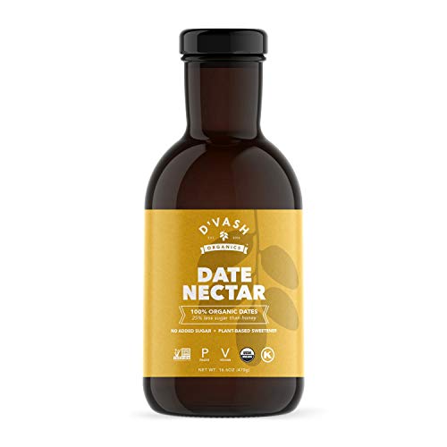 Dvash Organic Date Nectar, 16.6 Oz | Organic California Dates,