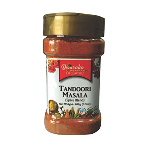Dwaraka Organic Tandoori Masala Spice Blend - Marinade And Grill
