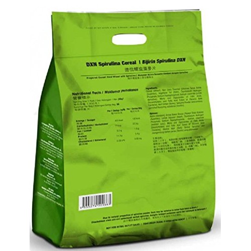 2 Packs Dxn Spirulina Cereal Food Wheat 30 Sachets