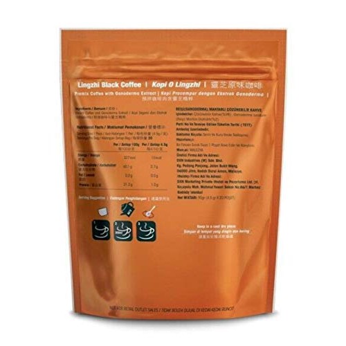 Dxn Lingzhi Black Coffee With Ganoderma