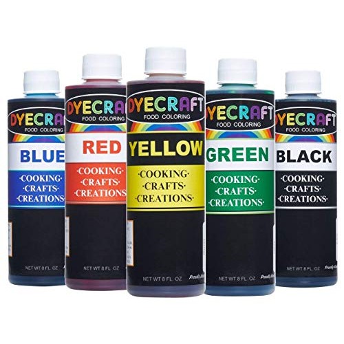 Green Food Coloring Large 8 Oz Bottle Odorless, Tasteless, Edi