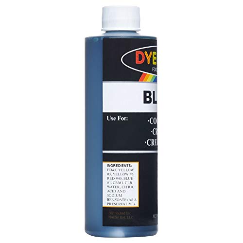 Dyecraft Food Coloring Multi-Pack Green, Yellow, Blue, Red, Bla