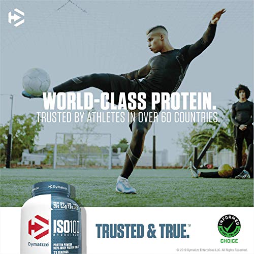 Dymatize Iso 100 Whey Protein Powder With 25G Of Hydrolyzed 100%