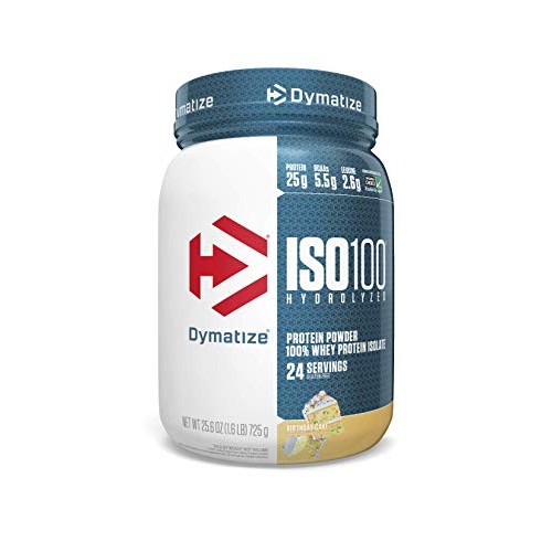 Dymatize Iso 100 Whey Protein Powder With 25G Of Hydrolyzed 100%